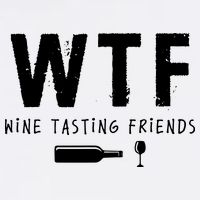 WTF Wine Tasting Friends Funny Wine Lovers Bucket Hat