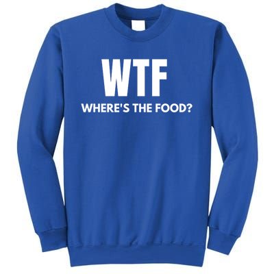 Wtf Wheres The Food? Christmas Clothing Cool Gift Sweatshirt