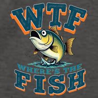 Wtf WhereS The Fish Funny Fishing Gifts Fathers Day Vector Backpack