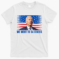 We Went To 54 States Confused Biden Funny T-Shirt