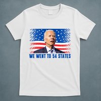We Went To 54 States Confused Biden Funny T-Shirt