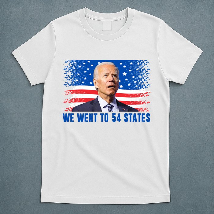 We Went To 54 States Confused Biden Funny T-Shirt