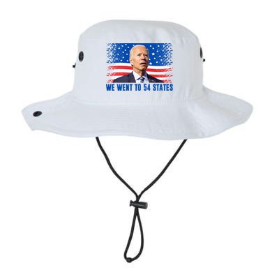 We Went To 54 States Confused Biden Funny Bucket Hat