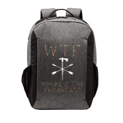 Wtf Wheres The Frybread Native American Bread Food Lovers Gift Vector Backpack