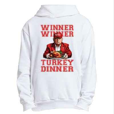 Winner Winner Turkey Dinner Humor Funny Trump Thanksgiving Urban Pullover Hoodie