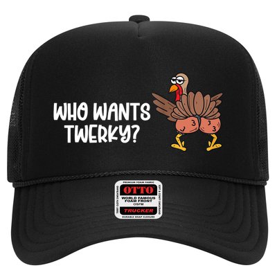 Who Wants Twerky Funny Thanksgiving Trucker Hat
