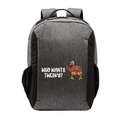 Who Wants Twerky Funny Thanksgiving Vector Backpack