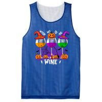 Witch Way To The Wine Halloween Funny Cute Gift Mesh Reversible Basketball Jersey Tank