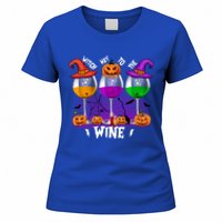 Witch Way To The Wine Halloween Funny Cute Gift Women's T-Shirt