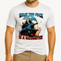 WTF What The Fuck Is A Kilometer George Washington Funny Cooling Performance Crew T-Shirt
