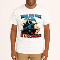 WTF What The Fuck Is A Kilometer George Washington Funny Tall T-Shirt