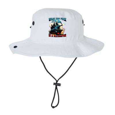 WTF What The Fuck Is A Kilometer George Washington Funny Bucket Hat
