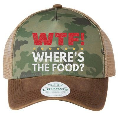 Wtf WhereS The Food Legacy Tie Dye Trucker Hat