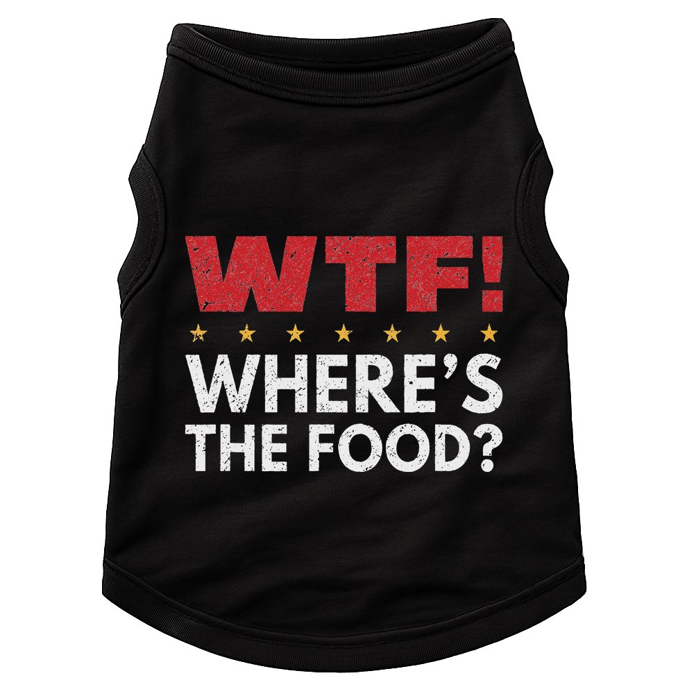 Wtf WhereS The Food Doggie Tank