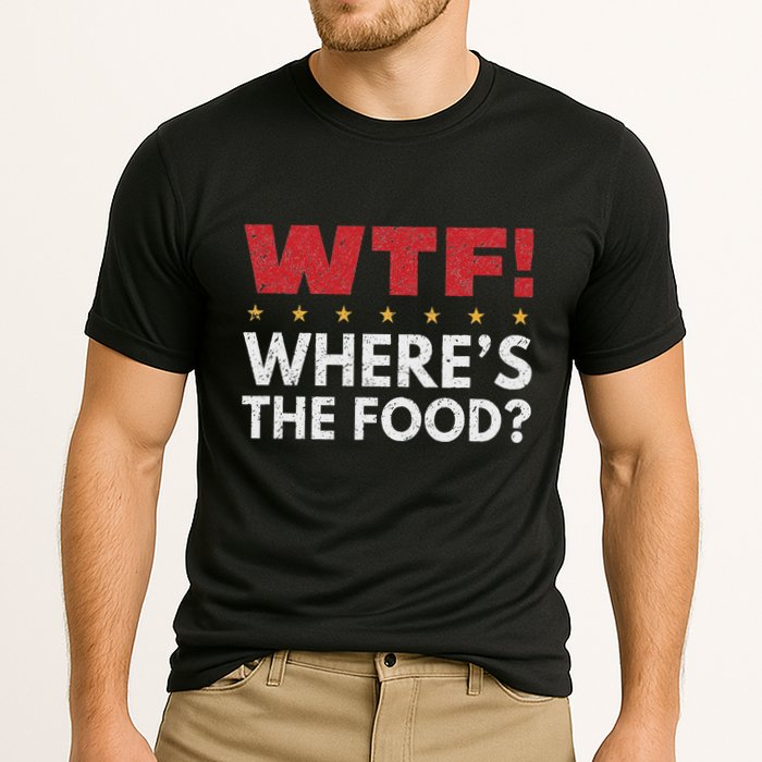 Wtf WhereS The Food Cooling Performance Crew T-Shirt
