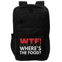 Wtf WhereS The Food Impact Tech Backpack