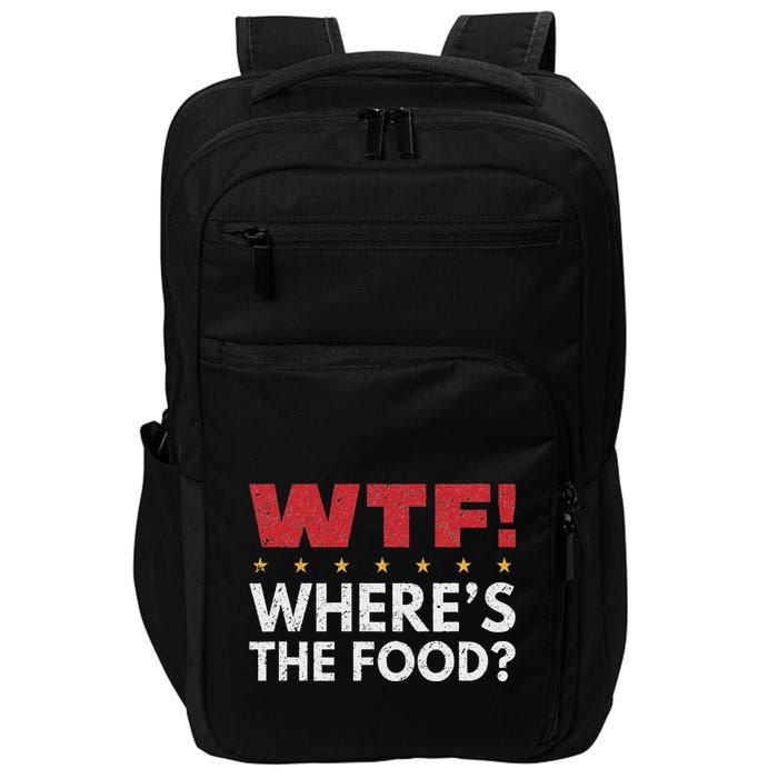 Wtf WhereS The Food Impact Tech Backpack