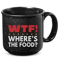 Wtf WhereS The Food 15oz Campfire Ceramic Mug