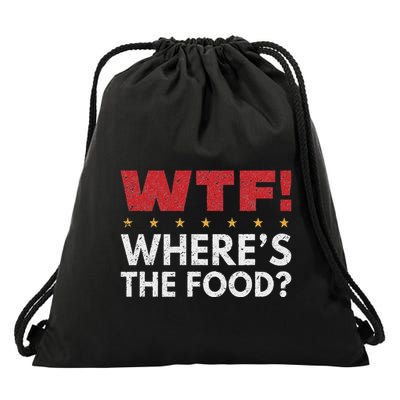 Wtf WhereS The Food Drawstring Bag