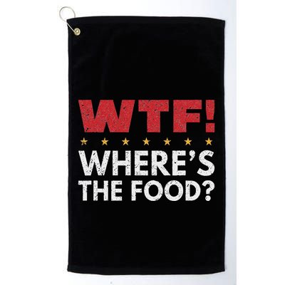 Wtf WhereS The Food Golf Towel