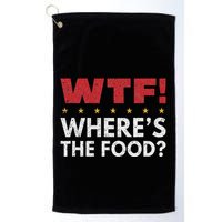 Wtf WhereS The Food Golf Towel
