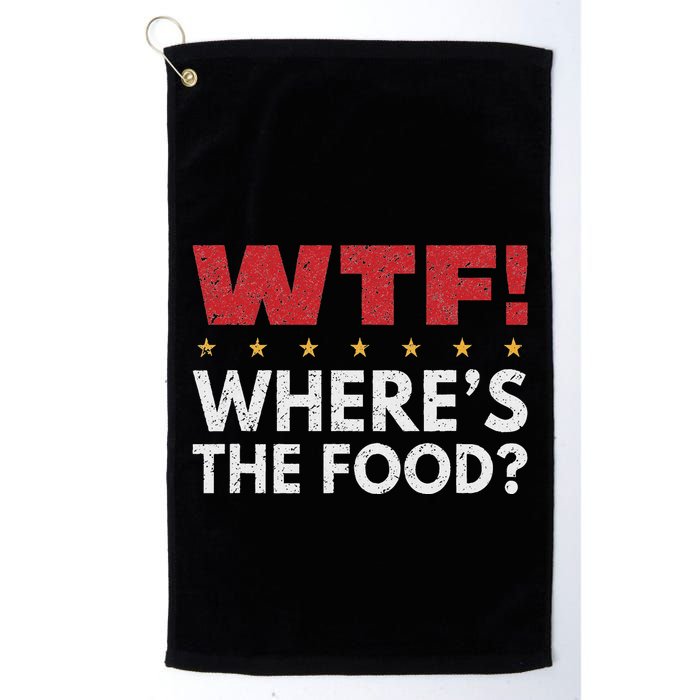 Wtf WhereS The Food Golf Towel