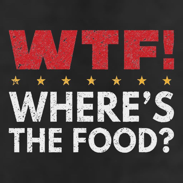 Wtf WhereS The Food Golf Towel
