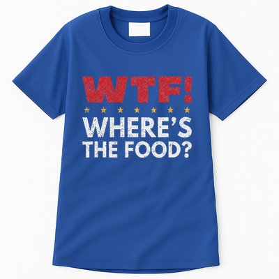 Wtf WhereS The Food Tall T-Shirt