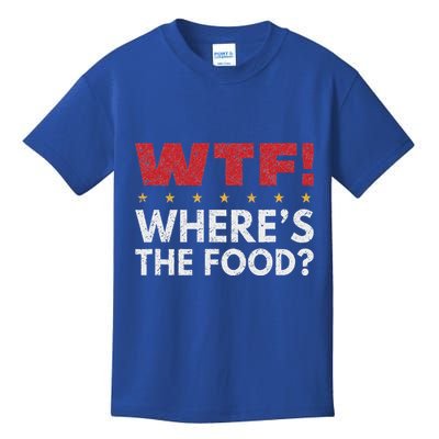 Wtf WhereS The Food Kids T-Shirt
