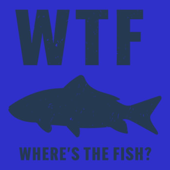 Wtf Wheres The Fish Funny Fishing Humor Meaningful Gift 16 in Basic Backpack