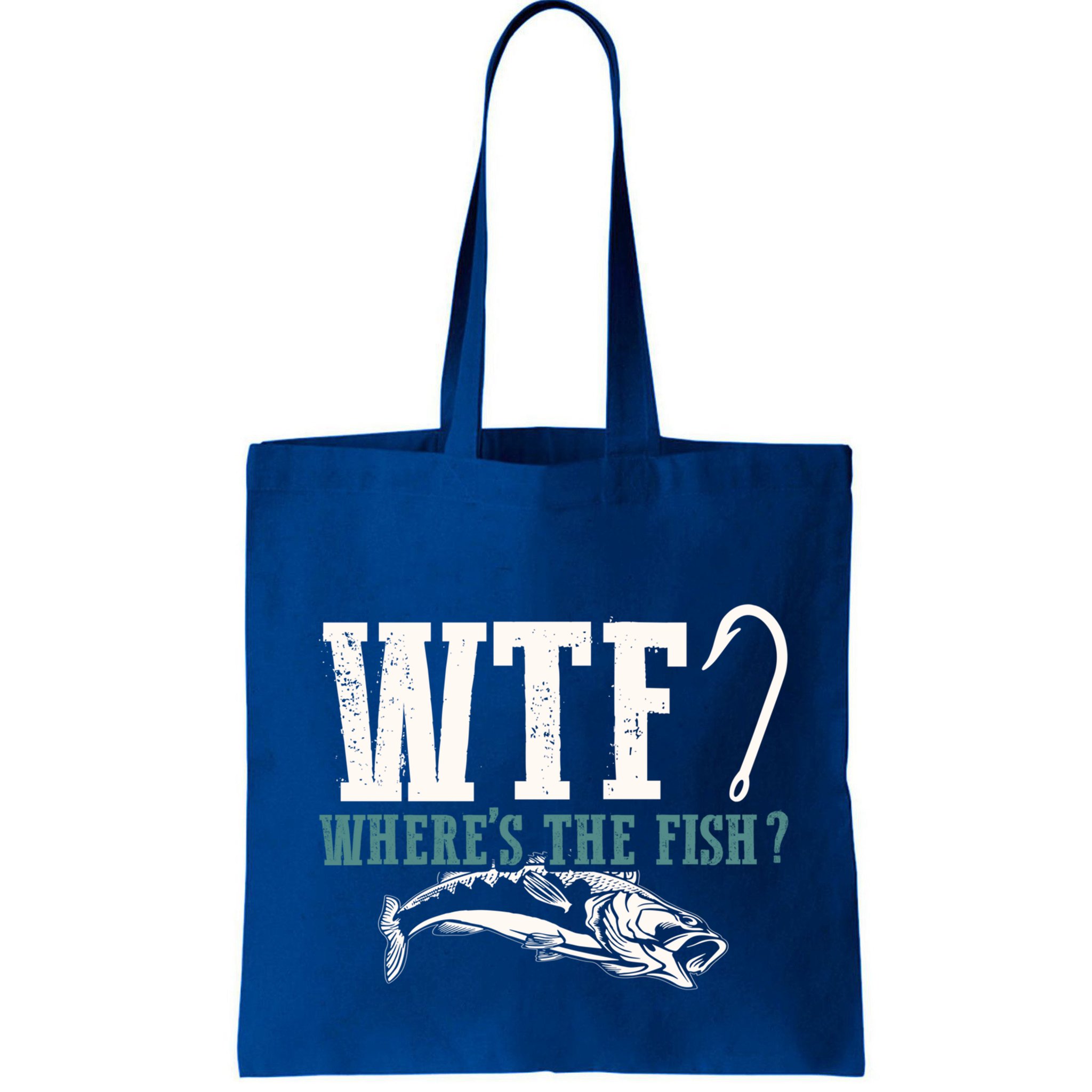 Wtf Wheres The Fish Fisher Gift Bag