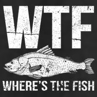 Wtf Wheres The Fish Funny Gift 7 Panel Mesh Trucker Snapback Hat