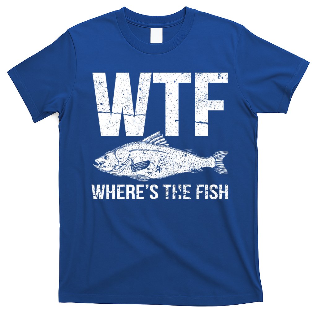 Wtf Wheres The Fish Funny Gift T-Shirt