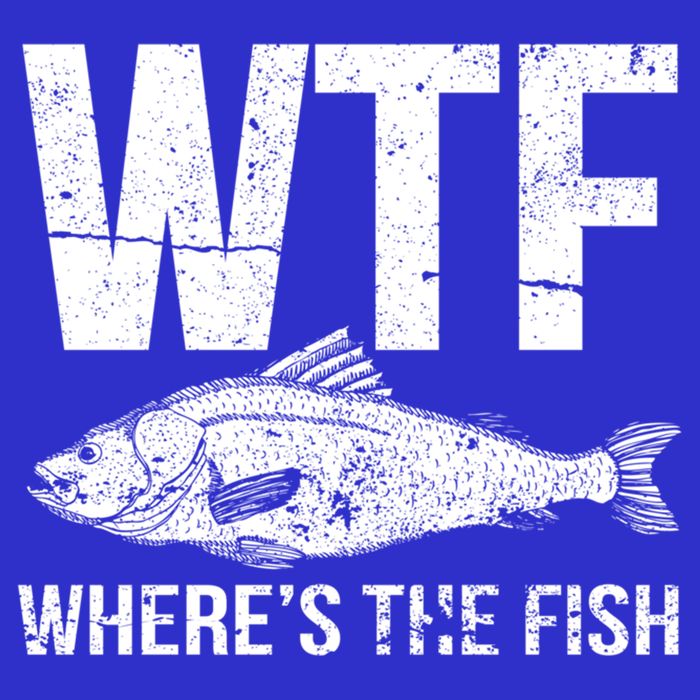 Wtf Wheres The Fish Funny Gift 16 in Basic Backpack