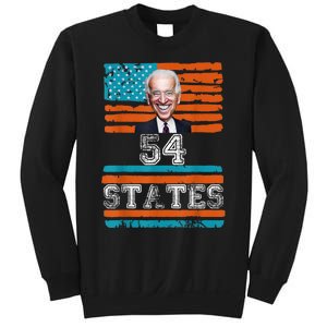 We Went To 54 States, Funny President Biden Gaff Sweatshirt