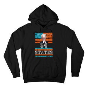 We Went To 54 States, Funny President Biden Gaff Tall Hoodie