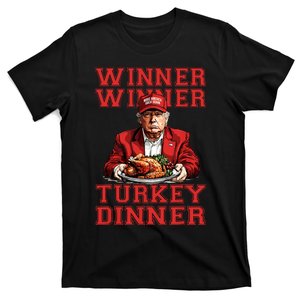 Winner Winner Turkey Dinner Humor Funny Trump Thanksgiving T-Shirt