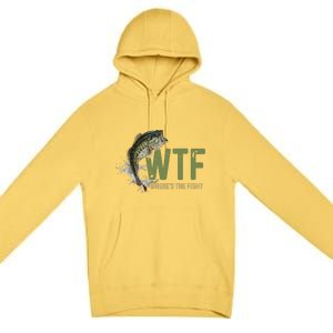 Wtf WhereS The Fish Premium Pullover Hoodie