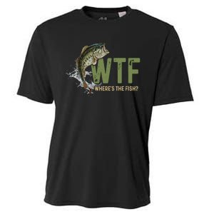 Wtf WhereS The Fish Cooling Performance Crew T-Shirt