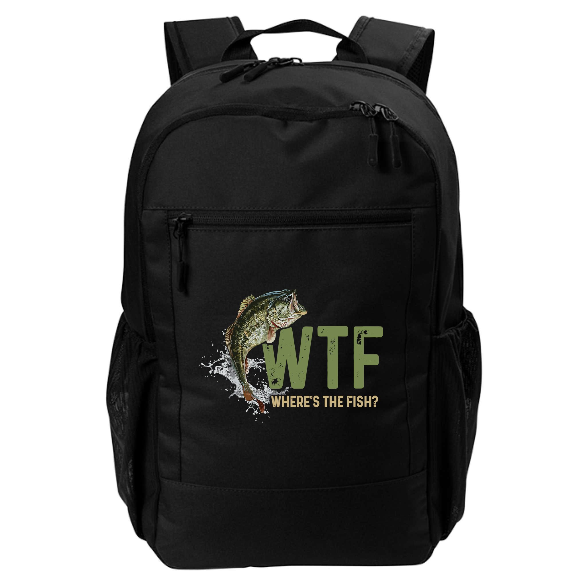 Wtf WhereS The Fish Backpack