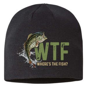 Wtf WhereS The Fish Sustainable Beanie