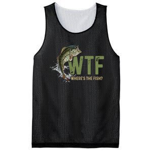 Wtf WhereS The Fish Mesh Reversible Basketball Jersey Tank