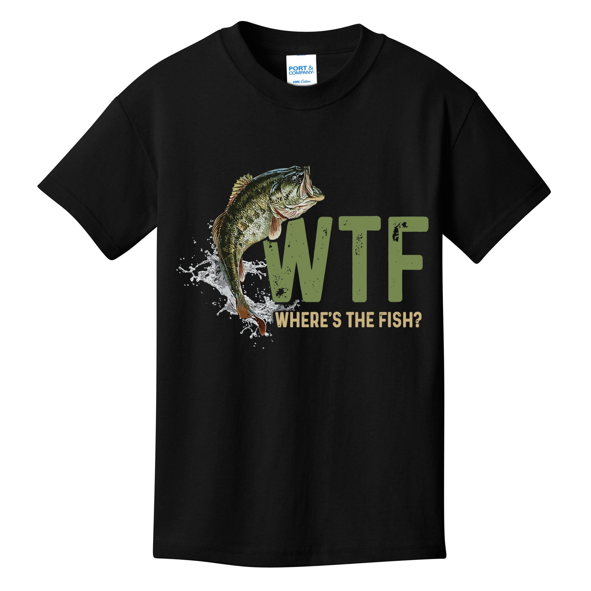 Wtf WhereS The Fish Kids T-Shirt