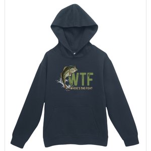 Wtf WhereS The Fish Urban Pullover Hoodie