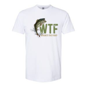 Wtf WhereS The Fish Softstyle CVC T-Shirt