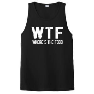 Wtf Wheres The Food Funny Food Enthusiasts Gift PosiCharge Competitor Tank