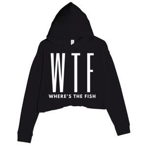 WTF Where's The Fish Crop Fleece Hoodie