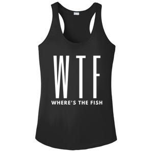 WTF Where's The Fish Ladies PosiCharge Competitor Racerback Tank