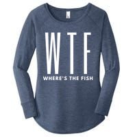 WTF Where's The Fish Women's Perfect Tri Tunic Long Sleeve Shirt