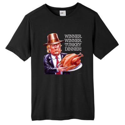 Winner Winner Turkey Dinner Thanksgiving Humor Tall Fusion ChromaSoft Performance T-Shirt